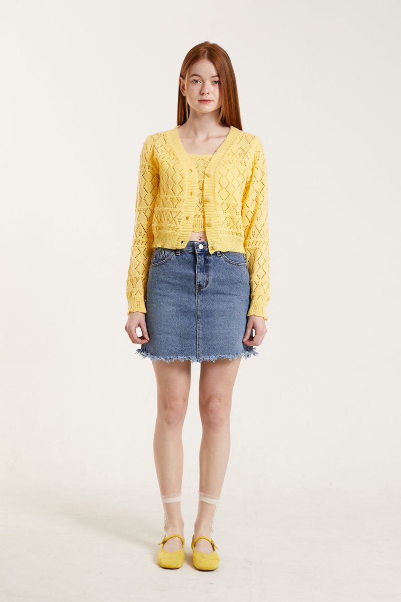 PINK PINEAPPLE（ピンクパイナップル）の「COLOR M.J SHOES_YELLOW（Shoes）」