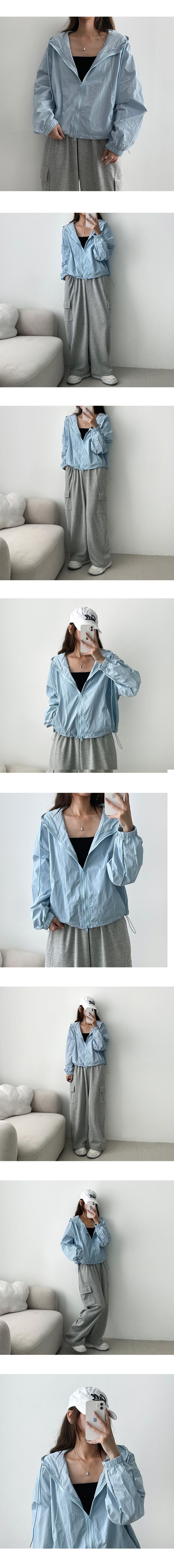 Serit Bath Lock Windbreaker Hooded Zip-Up (5 colors)