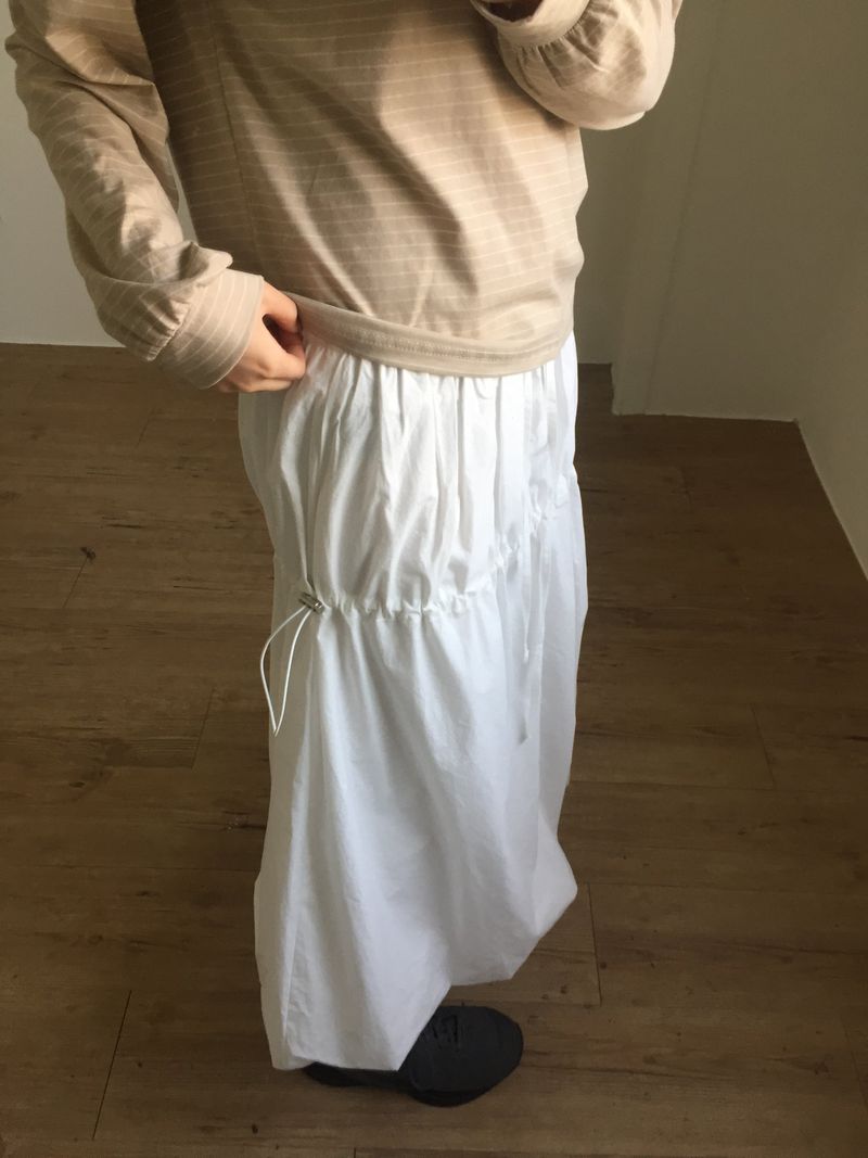 Stopper Nylon Balloon Skirt (2color)