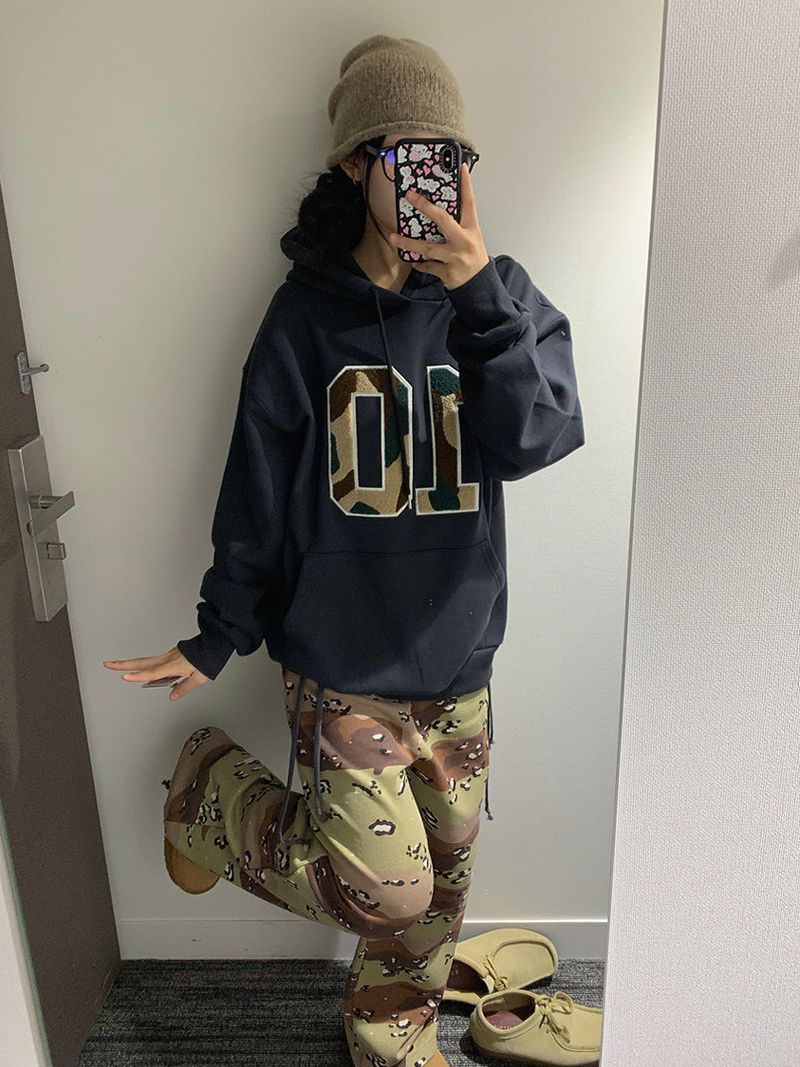CAMOUFLAGE STRING PANTS (2C)