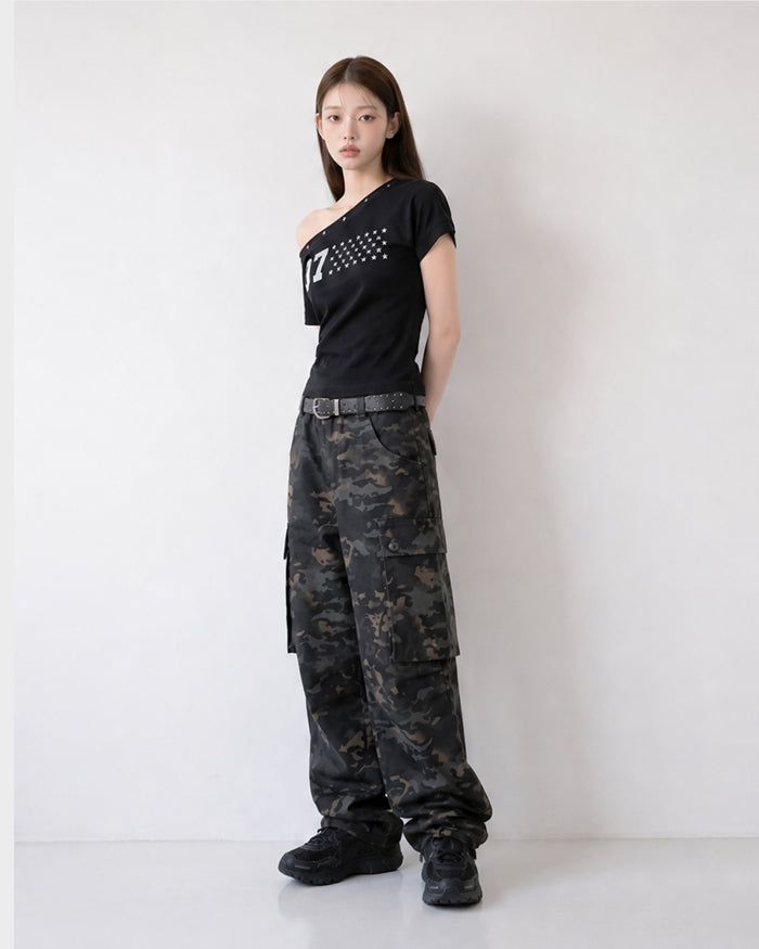 (W's) Studs One-off Tee