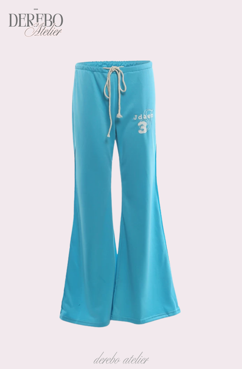 hot color long casual pants