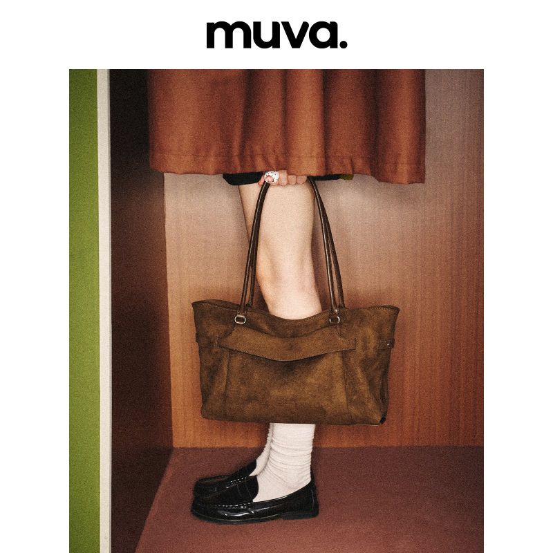 muva.（ムーヴァ）の「muva. フォールドオーバー レトロ トートバッグ（バッグ）」