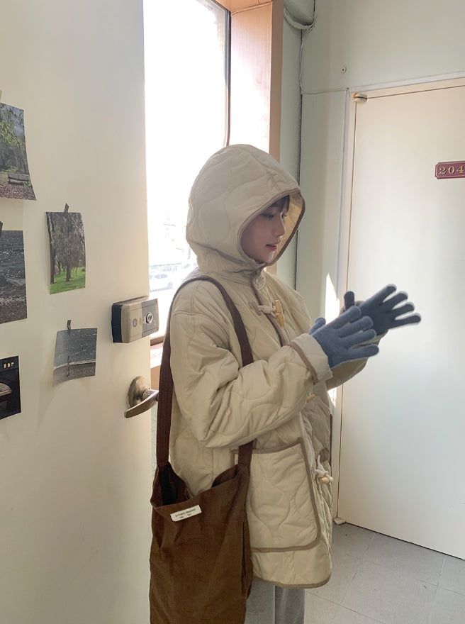 Vimparo Color Wool Knit Gloves - 50% wool