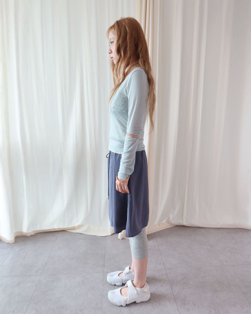 BASE MIDI SKIRT