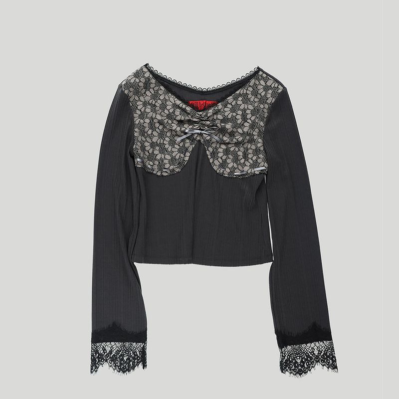 ROCOCO RIBBED TOP