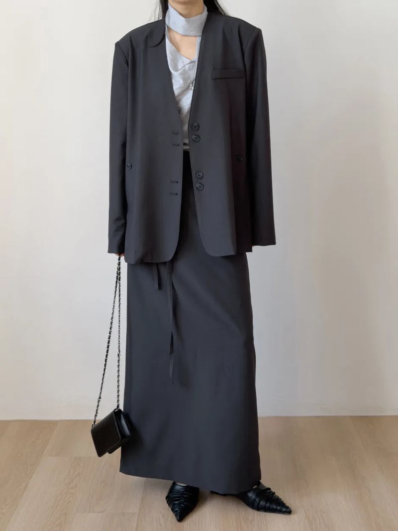 Dawson Low H-Line Long Skirt