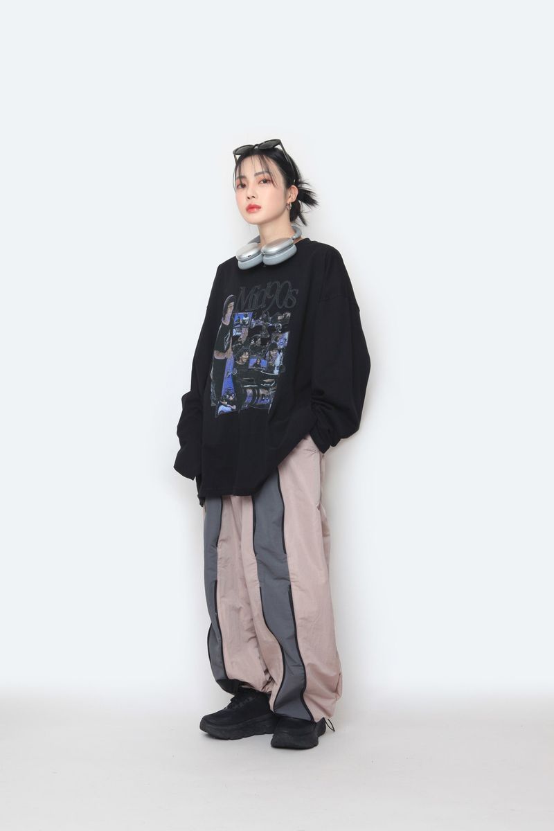 reel front zipper pants