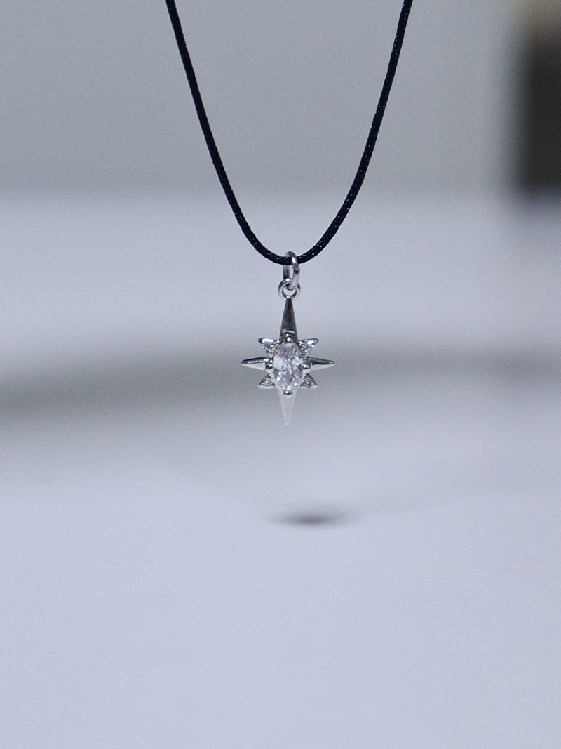 starlight crystal string necklace