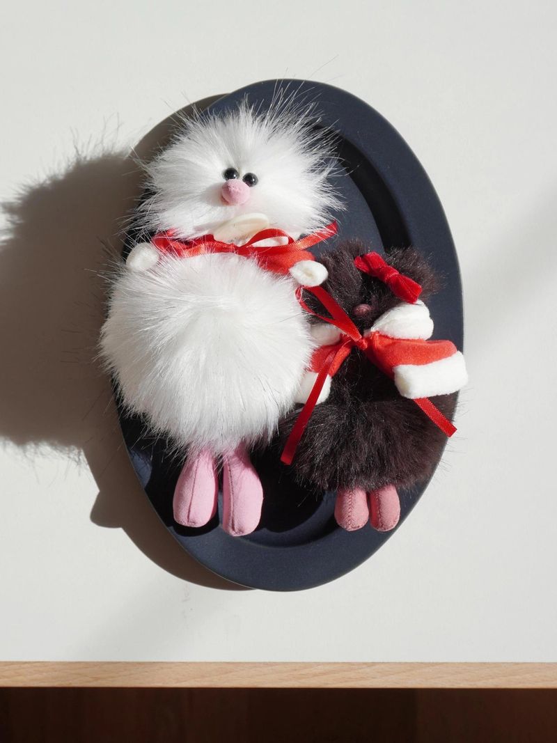 Keyring Acc 'Christmas Santa Cape'