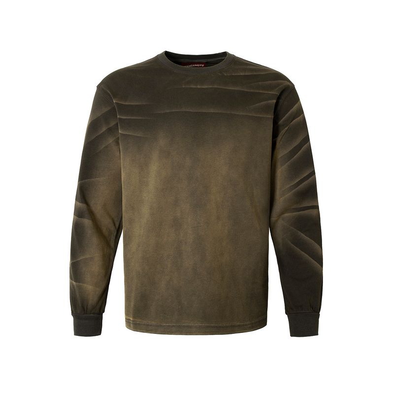 WANGXINGYU(ワンシンユー)の「VINTAGE NEVADA SPRAYED LONG SHIRT(Tops)」