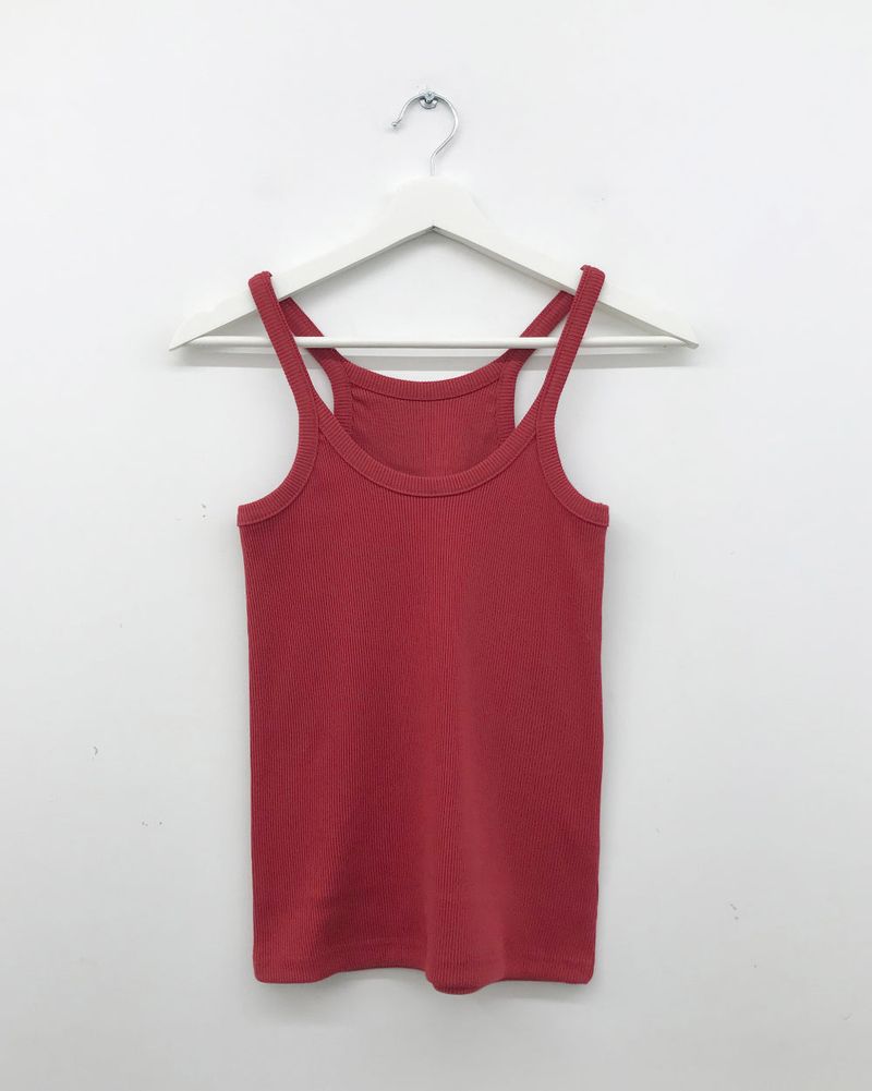Ripen point sleeveless top (7color)