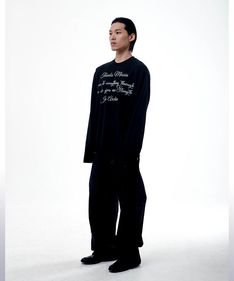 PHILIPPIANS LONG SLEEVE-BLACK