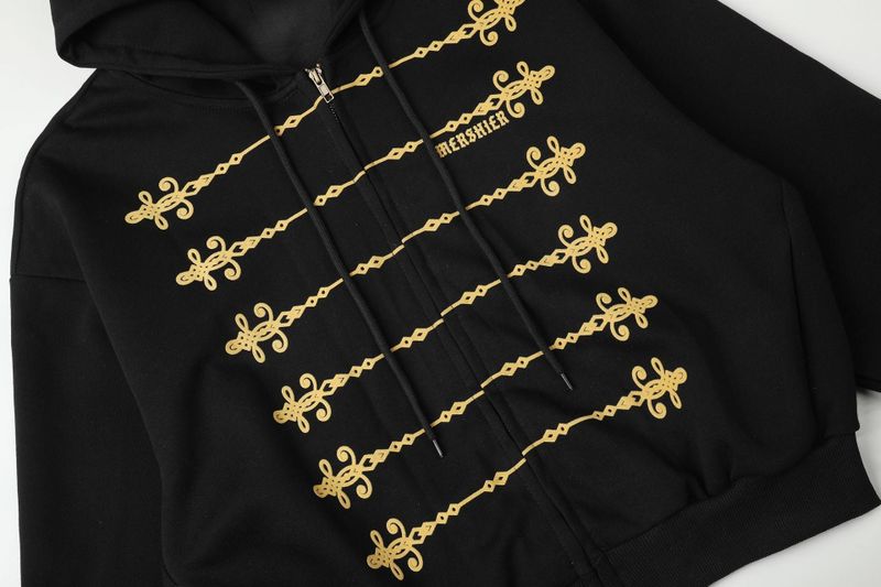 Aveline Baroque Hoodie Zip-Up