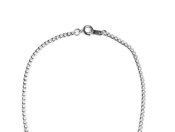[LAN ARCHIVE] 020 Simple square bar necklace