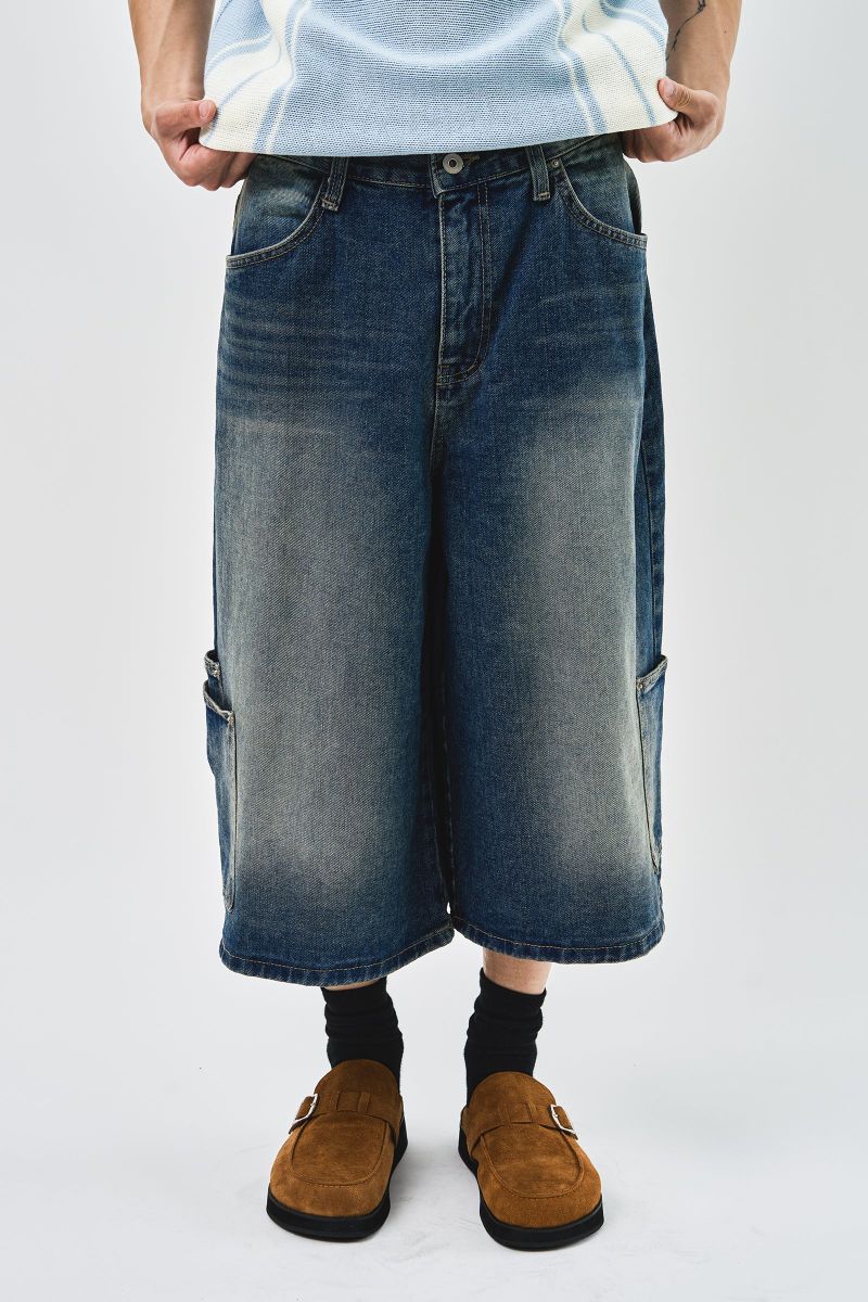 Luna Bermuda Denim (2color)