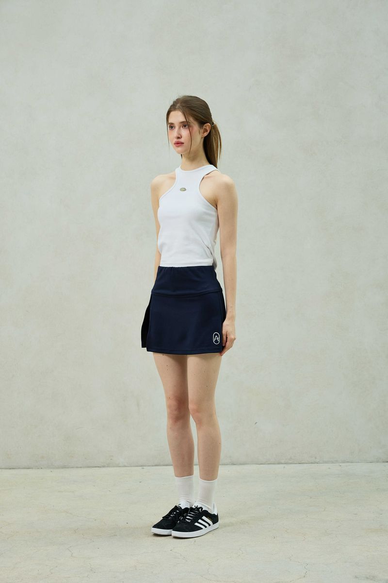 BONNY JERSEY SKIRT PANTS / NAVY