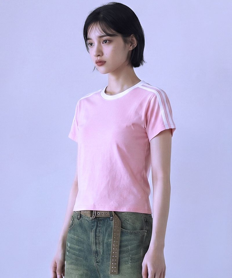 Usual Semi Crop T-Shirts - 6COLOR
