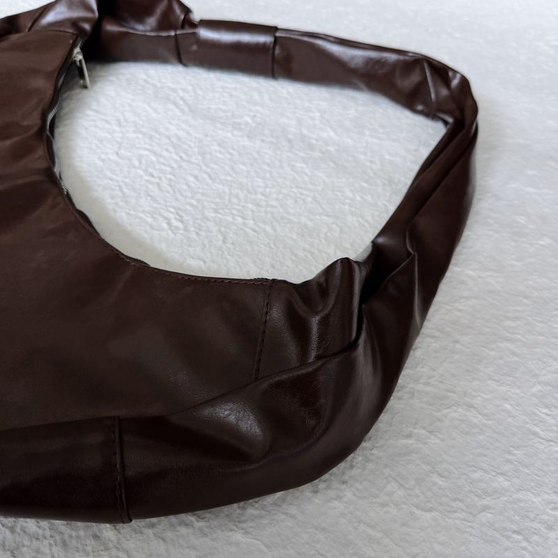 Fluid Pleats Shoulder Bag
