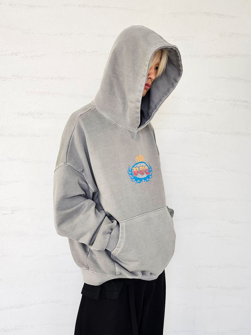 VENTIQUE Pigment Sword King hoodie 2colors