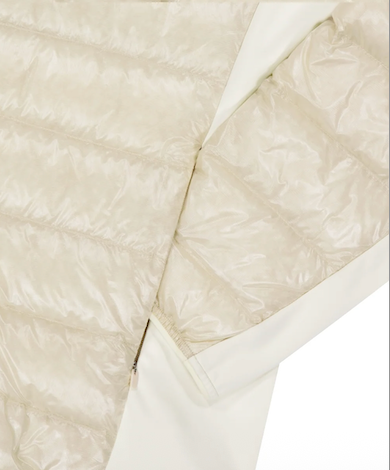 Light Down Hooded Jacket / Light Yellow