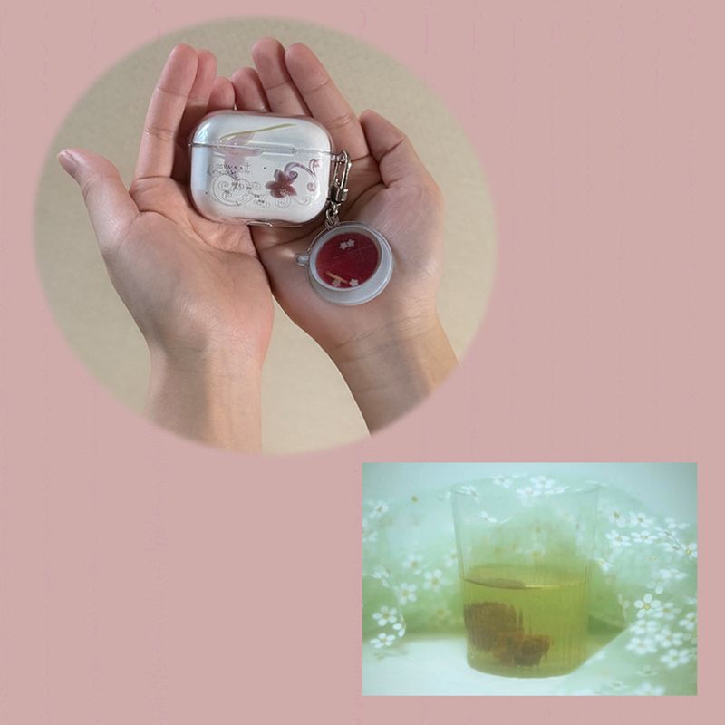 sweet dream tea airpods case (keyring set)