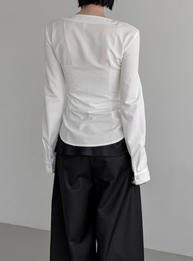 Eve Tie Snap Blouse