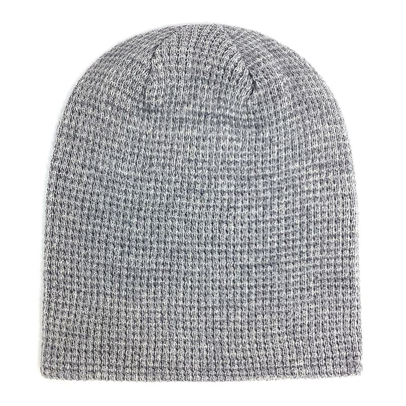 Ribbon Summer Knit Beanie [Gray]