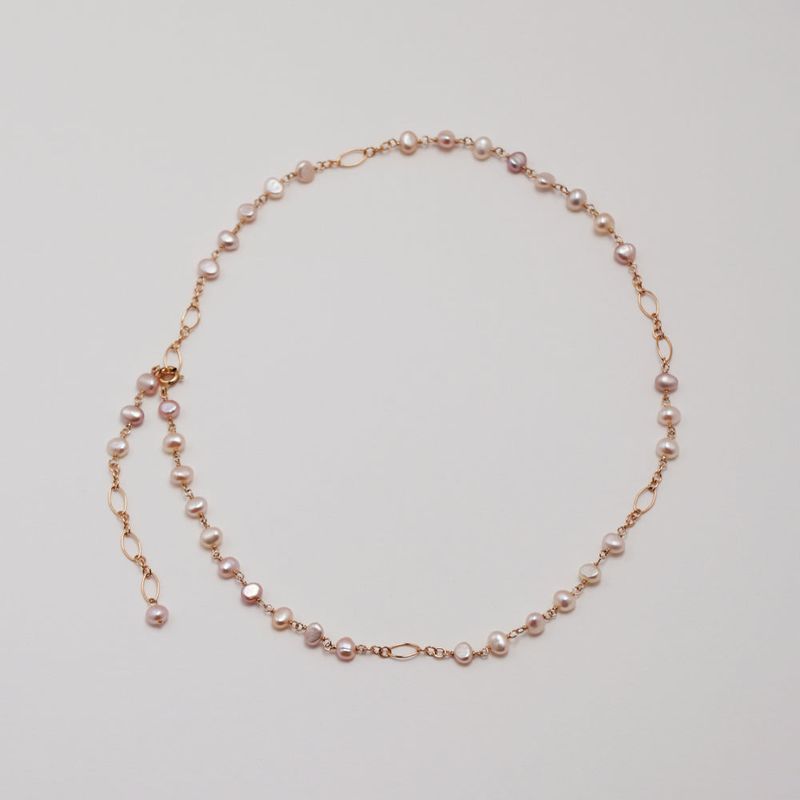 baby baroque pearl necklace