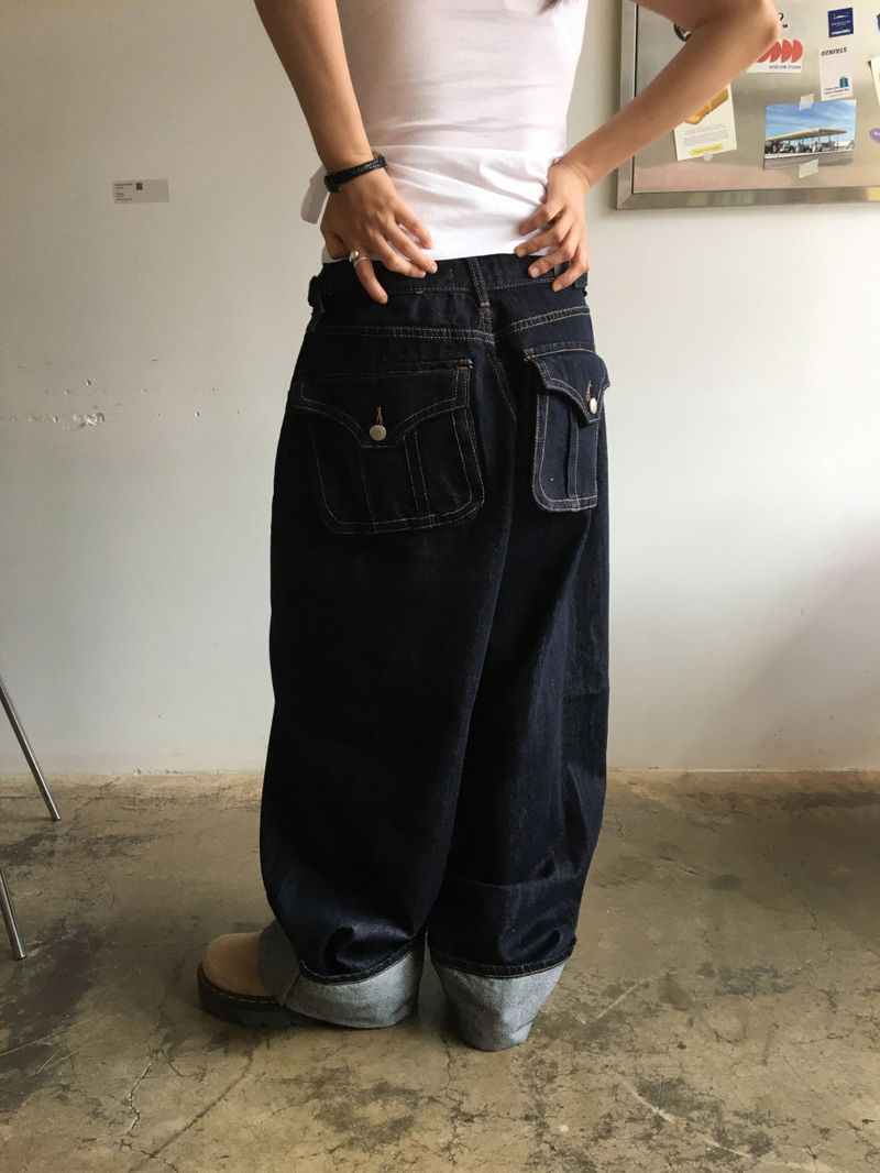 Summer Selvage Roll-Up Denim (1color)