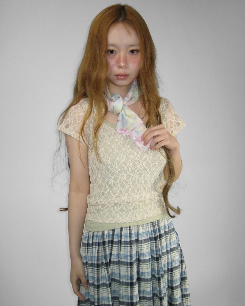 PASTEL SHEER SCARF