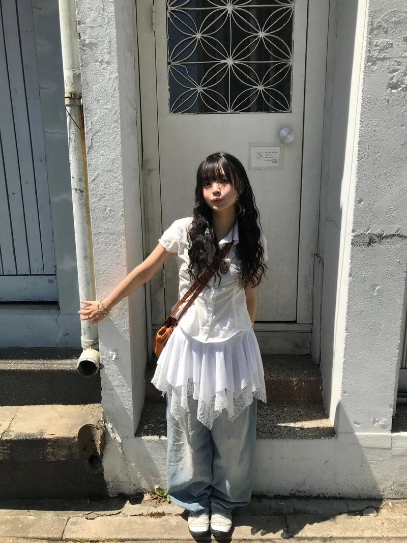 ao vintage frill shirts
