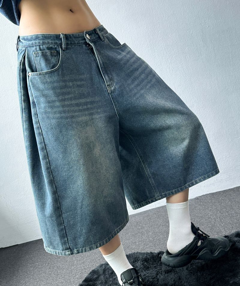 CCORTTI(コルッティ)の「If Side Pintuck Denim Bermuda Shorts 3color(Pants)」