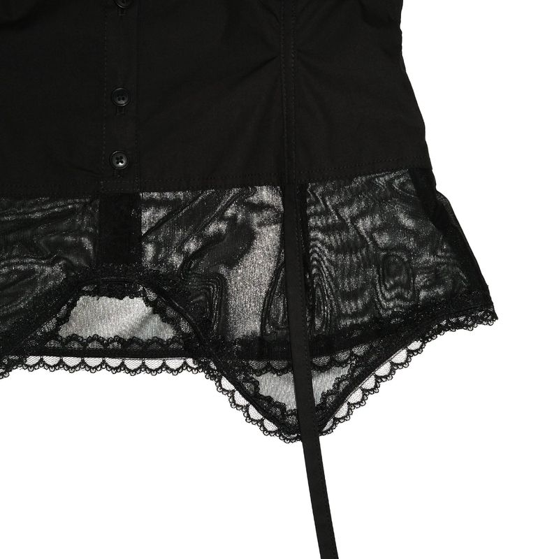 [MADE] Lace Garter Shirt 001