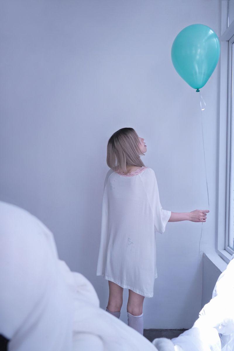 eeespace(イースペース)の「Cloudy Tee Dress (White)(Dresses)」