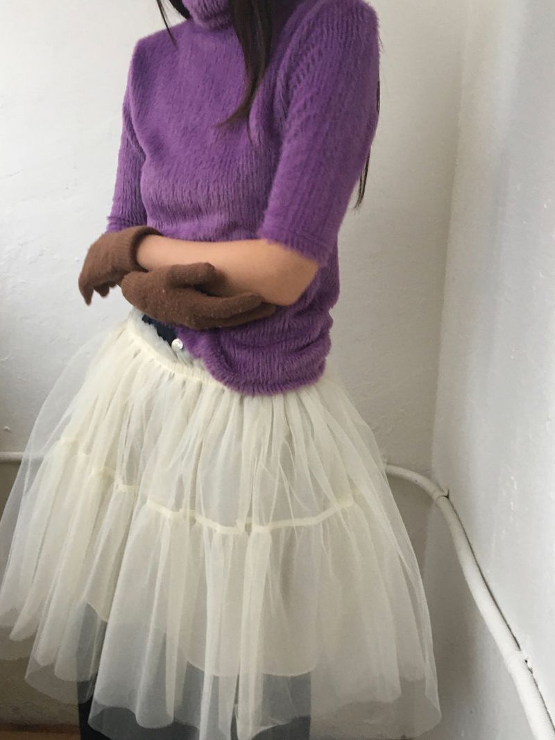 DUGGY(ダギー)の「Swan Chiffon Skirt (2 Colors)(Skirts)」