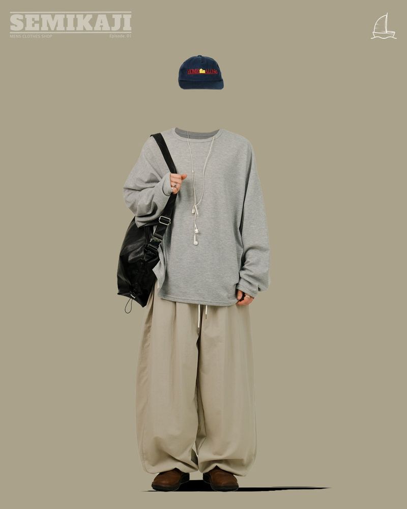 UP Nylon Banding Balloon Jogger Pants