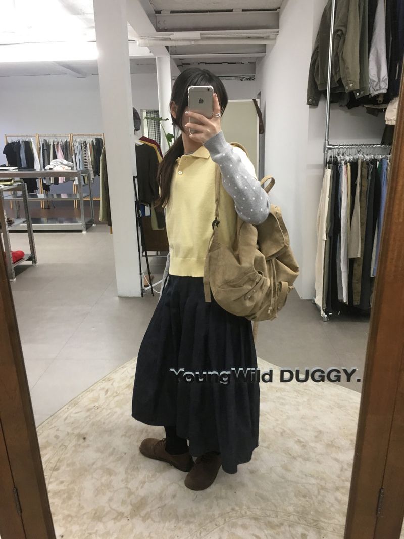 Vero Poa Dot Cardigan (3color)