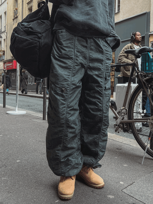 ULAN（ユレン）の「Piper shirring nylon jogger pants（Pants）」