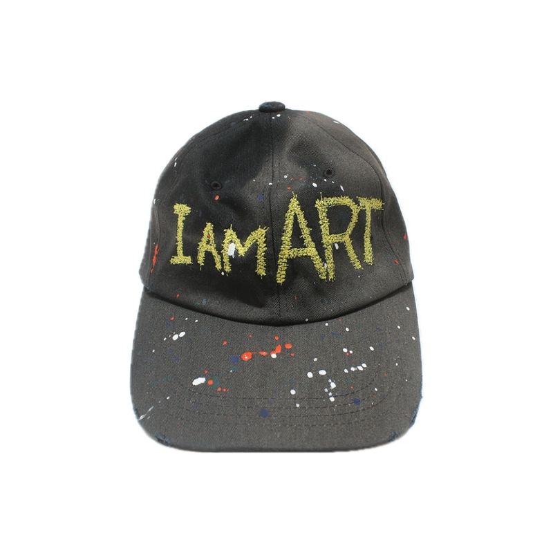 RUNDS（ランド）の「I AM ART ballcap (yellow)（Hats）」