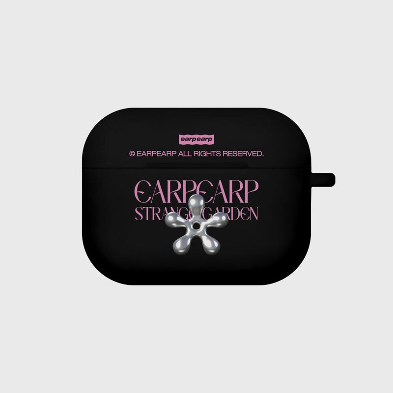 EARPEARP(アプアプ)の「STEEL FLOWER-BLACK(AIR PODS PRO-COLOR JELLY)(Hats)」