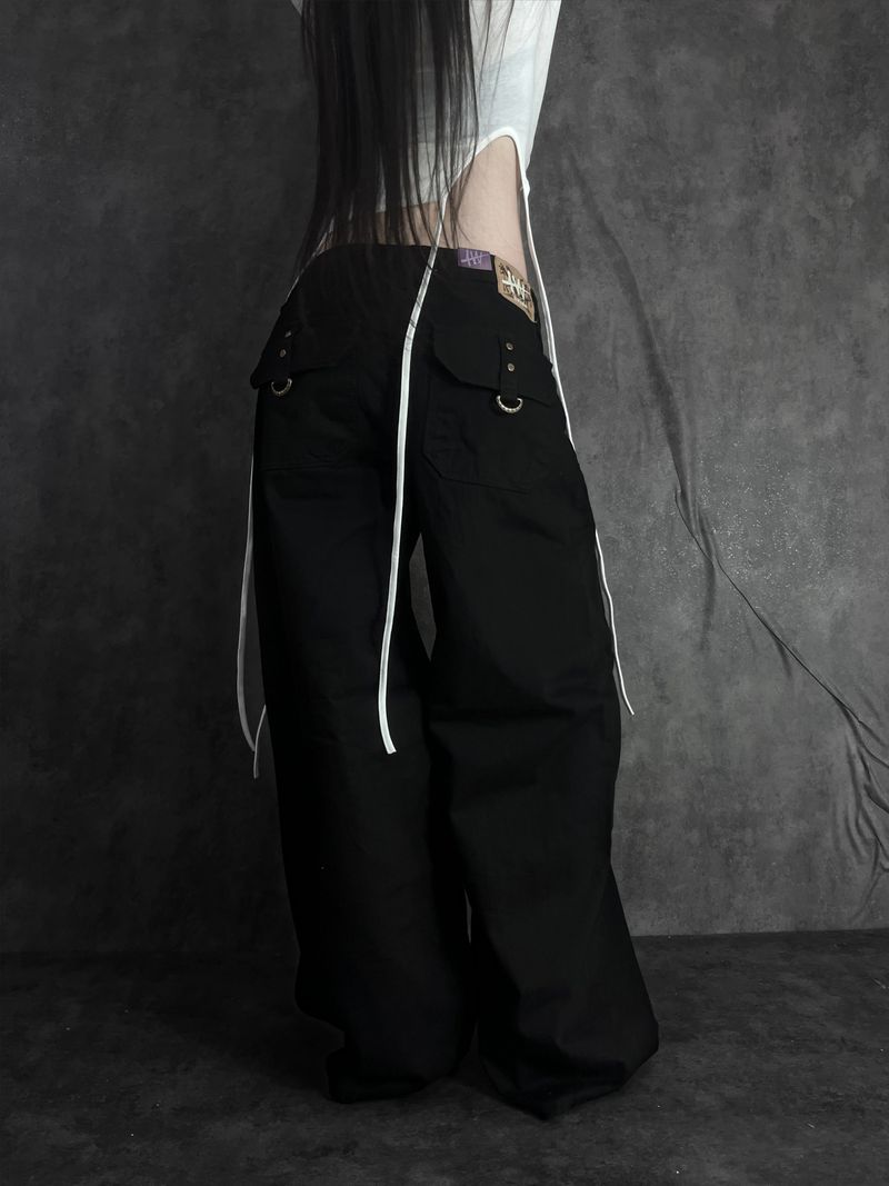 URBAN UNIQUE（アーバンユニーク）の「スラップドDリングワイドデニム（パンツ）」