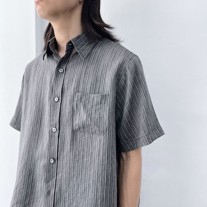 Mist Grey Relaxed Shirt