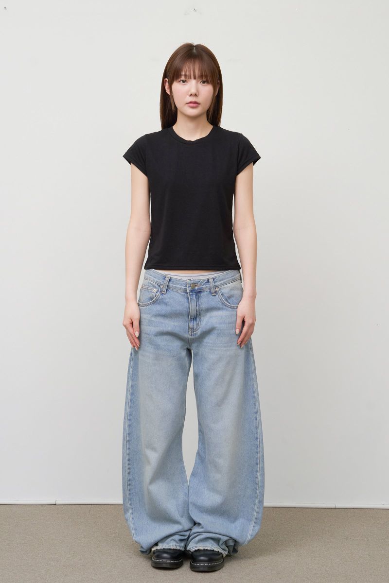 (W) Kate Wide Denim