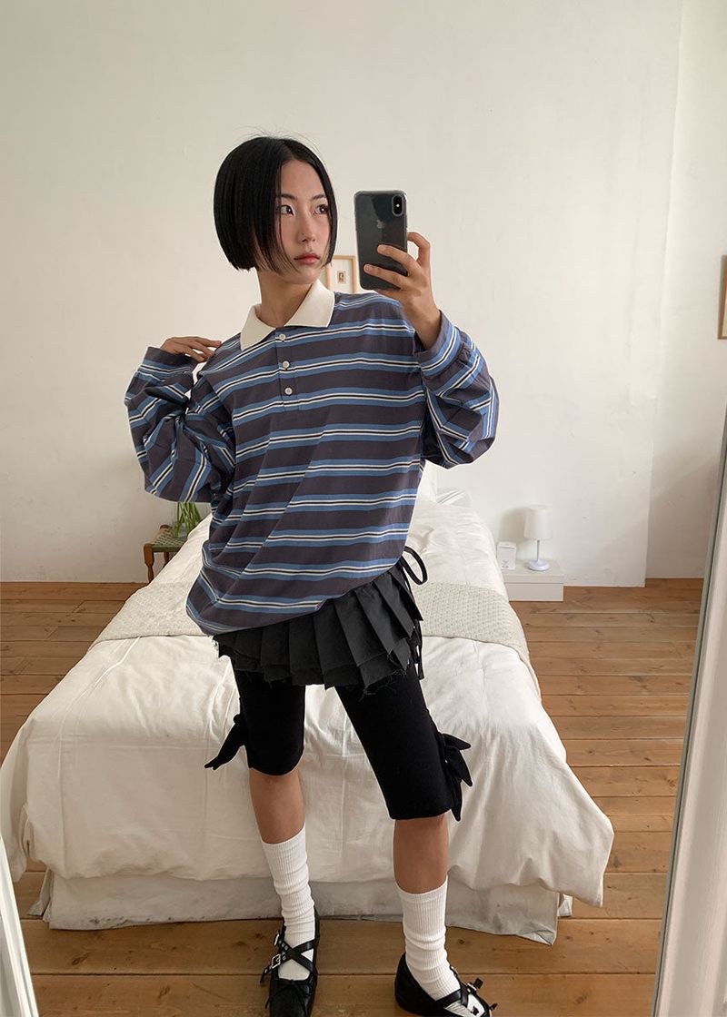 PLEATS SKIRT BELT