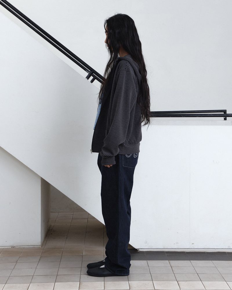 Drift Zip-Up Hoodie (Black)