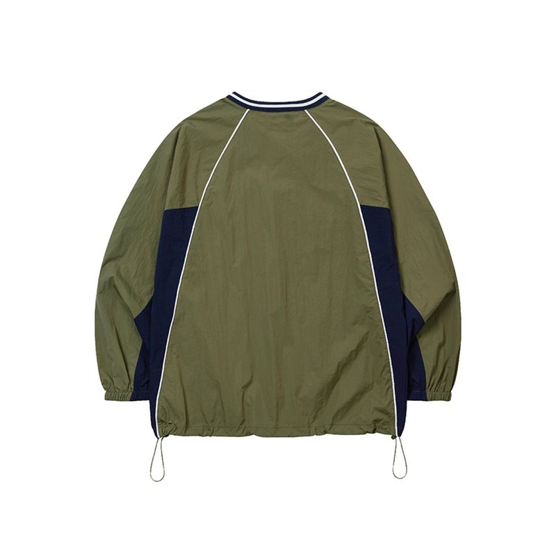 Triple Star Nylon Pullover - Khaki