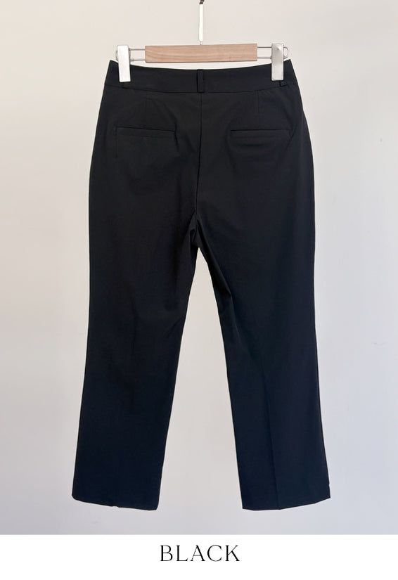 Rovill Summer Cool Slit Capri Crop Pants