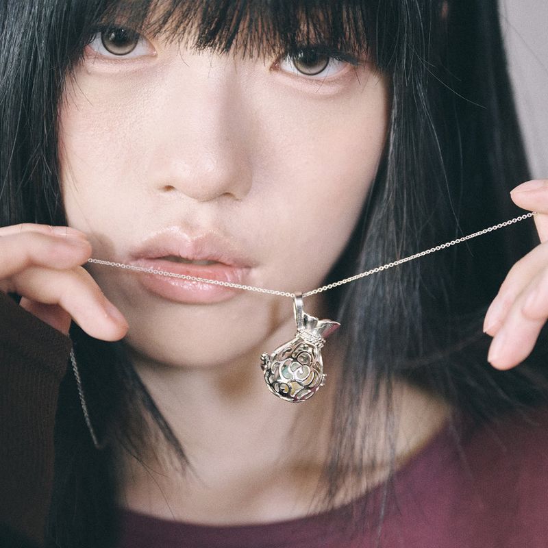 kiibi（キイビ）の「ヴィンテージ ポーション ネックレス シルバー（アクセサリー）」