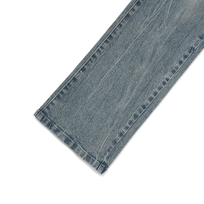 CHERRY SPAN SLIM-FIT DENIM PANTS [BLUE]